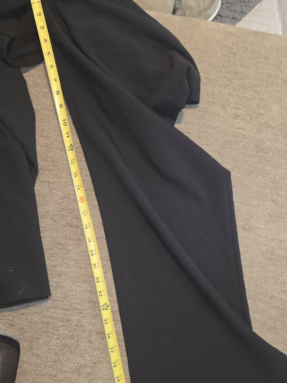 A&F Sloane Tailored Wide Leg Pants Womens 33/16L - Picture 8 of 12